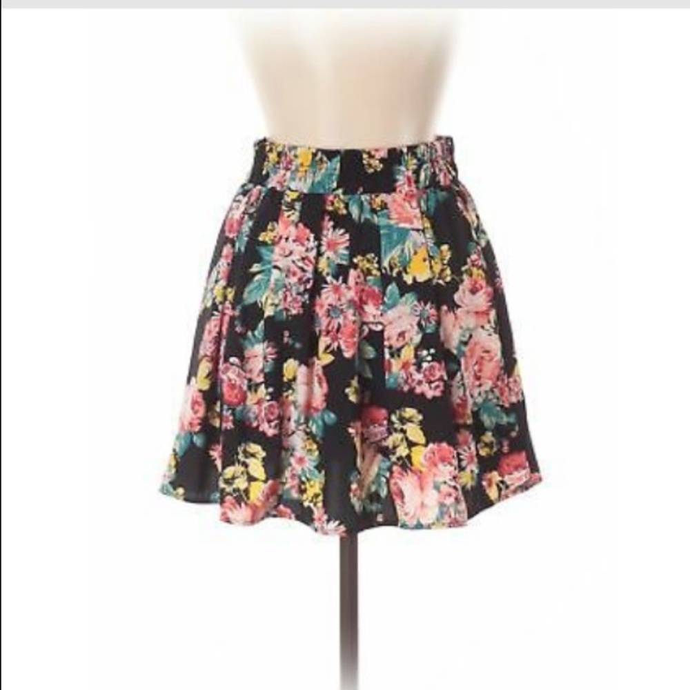 ambiance apparel floral skirt